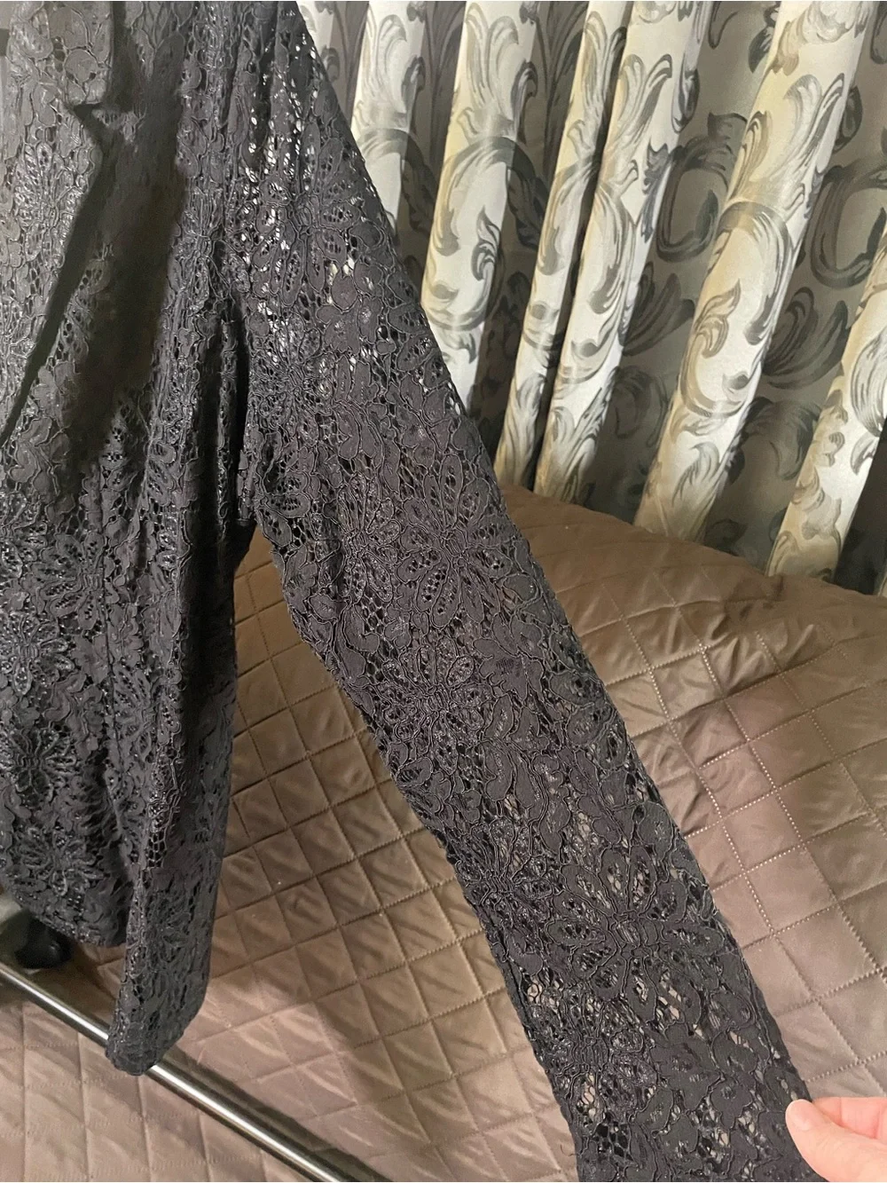 Nicole Black Lace Blazer Jacket